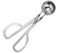 NOLITOY Pinza de Acero Inoxidable Diseño en Forma de Tijera Varios estilos Herramienta Antiadherente para Hacer Albóndigas y Bolas de Pescado para Cocinar Albóndigas y Varios estilos