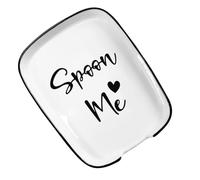 NOLITOY Soporte para Cuchara de Cerámica Elegante y Funcional Buena Textura para Cocina y Decoración de Mesa, Adecuado para Sostener Cucharas y Utensilios