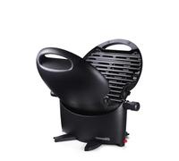 NOMADIQ Barbacoa de Gas Portátil | 2 Quemadores para Camping, Balcón y Autocaravana | Mesa Compacta para Exterior