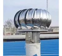 Non Power Roofing Rotating Air Vents for Houses Factory Attic Farm | Flue Exhaust/Fireplace/Chimney Wind Turbine Cap(200MM/7.8IN)