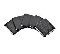 NONDK 10 Piezas 2V 160MA 50X50MM Paneles Solares DIY para BateríA Cargadores de TeléFonos Celulares MóDulo de Silicio Monocristalino