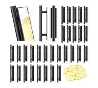 NONDK 20 Tiradores Autoadhesivos para Cajones, Manijas Adhesivas de Plástico ABS para Puertas y Gabinetes.