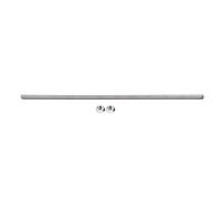 NONDK 320mm x M8 Varilla de stock Barra de rosca de acero inoxidable Tono de plata