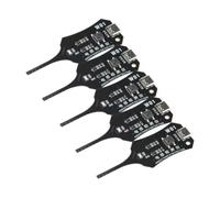 NONDK 5 Piezas W01 Probador de Inductancia Tipo C Herramienta de Detector de Bobina de Inducción Electromagnética para Solución Rápida de Problemas