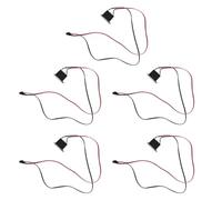 NONDK 5 Unidades de Controlador de Potencia de Cable el Mini Neón de 12 V CC para Tira de Luz de Neón de 1 A 5 M, Adaptador de Fuente de Alimentación del Inversor