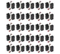 NONDK 50PCS Interruptor 3Pin con Interruptor de Límite de Rodillo Micro Interruptor de Palanca de Rodillo Interruptor de Límite NO/NC (Normalmente Abierto/Normalmente Cerrado) Modelos KW11-