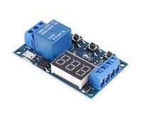 NONDK -521 Retardo de Tiempo Digital 1 VíA Relé Disparador Temporizador de Interruptor de Retardo Placa de Circuito MóDulo de Control de Tiempo