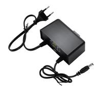NONDK Adaptador de Fuente de Alimentación Impermeable de 12 V 2 A Adaptador de Vigilancia A Prueba de Lluvia para Exteriores para Cámara de CC Tira de LED Conmutación Enchufe UE