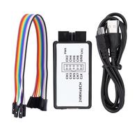 NONDK Analizador Lógico USB, Mini Analizador, Herramienta de Depuración para Microcontroladores ARM FPGA, Muestreo de 24 MHz, 8 Canales