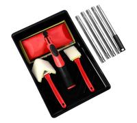 NONDK Aplicador de Almohadilla de Pintura de 7 Pulgadas para Esquinas de y Techos, Almohadilla de Pintura Decorativa para Pintor, Kit para Bordes de Esquinas de