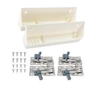 NONDK Bandeja Abatible de Suave de 11" para, Bandejas Abatibles, Resistentes, Ideales para Maximizar el Almacenamiento en la Cocina y el Baño (Juego de 2)