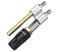NONDK Boquilla Giratoria M5, Boquilla de Lavado Suave Dos en Ajustable de 3 A 7 GPM, Conexión Rápida de 1/4 Pulgada, Boquilla de Rociado de Alto Alcance.