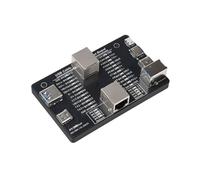 NONDK Cable de Datos USB Multifuncional, Probador de Carga Rápida, Cable USB Probador de Carga Rápida, Placa de Prueba de Conmutación de Cortocircuito RJ45 USB3.0.