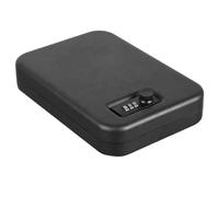 NONDK Caja de Combinación con Apertura Superior, Caja de Acero Personal con Candado de Combinación y Cable de Sujeción de 1500 Libras para Coche, Escritorio y Hogar.