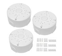 NONDK Caja de Conexión para Cámara de Seguridad Montaje de Caja de Conexión para Cámara Impermeable Montaje en Pared y Techo