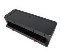 NONDK Caja de Plástico para PCB de Riel DIN 250x 110x 65mm, Caja de Plástico ABS para Riel DIN, Carcasa de Plástico para Riel DIN.