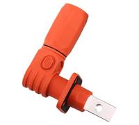 NONDK Conector de Terminal de Caja de Batería, 200 A, Terminal de Enchufe Rápido Desmontable, Ignífugo, IP67, Núcleo Único, 200 A, Color Naranja
