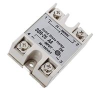 NONDK Control de Maquinaria AC Modulo de Rele de estado SSR-25AA 80-250V 25A