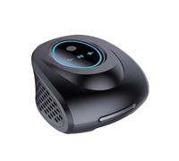 NONDK Dispositivo Repelente Ultrasónico para Ratones, Eficaz para el Hogar, Elimina Ratones y Cucarachas, Dispositivo Repelente de Ratas, UE, Color Negro.