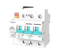 NONDK Disyuntor Inteligente WiFi Tuya MCB Control Remoto Life Protección Cortocircuitos Disyuntor Temporizado 63A 3P