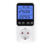 NONDK Enchufe de la UE, Medidor de Energía Digital, Vatímetro, Enchufe, Voltaje, Consumo de Energía, Vatios, AC230V, Analizador de Electricidad, Probador de Monitor