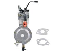 NONDK Generador de Gasolina de 3KW 168F 170F, Carburador de GLP, Kit de Conversión de Carburador de Gas NC de GLP de Combustible Dual para Piezas de Generador de 6,5