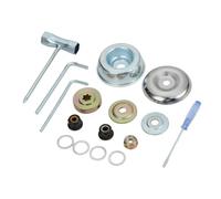 NONDK Herramienta de Fijación para Adaptador de Cuchilla de Cortacésped, Tuerca de Bloqueo de Reparación, Kit Adaptador de Cabezal de Desbrozadora para Desbrozadora de Hilo