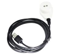 NONDK Interfaz USB una óPtica IRDA Infrarrojo Cercano Adaptador MagnéTico IR Cable de TransmisióN Transparente para Lectura de Medidores