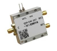 NONDK Interruptor de 0,1-6 GHz SPDT, Interruptor de Selección y Dos, Interruptor Electrónico de Microondas de Alto Aislamiento, Interruptor