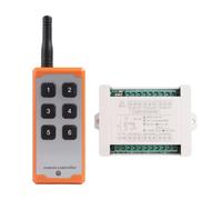 NONDK Interruptor de Relé 1000m DC 12/24V Kit de Interruptor Remoto Transmisor Receptor 433MHz