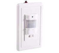 NONDK Interruptor de Sensor de Movimiento PIR, Interruptor de Pared Infrarrojo Inteligente para Detección de Cuerpo Humano, Interruptor de Pared Infrarrojo Empotrado.
