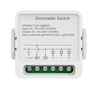 NONDK Interruptor Regulador Zigbee Módulo de Interruptor Regulador Inteligente Zigbee Interruptor de Luz Regulable para el Hogar