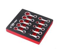 NONDK Juego de 12 Adaptadores de Llave Dinamométrica SAE de 12 Puntas con Extensión y Adaptador para Llave Dinamométrica de 3/8".