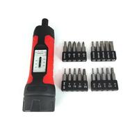NONDK Juego de Destornilladores DinamoméTricos Manuales Ajustables Destornilladores DinamoméTricos para con 20 Puntas de Destornillador.