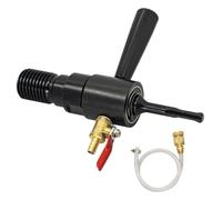 NONDK Kit Adaptador de Taladro Macho de 1 1/4 Pulg.-7 A SDS Plus. Capacidad de Inyección de Agua. Incluye Conector Rápido de Manguera de Latón Macizo y Manguera.