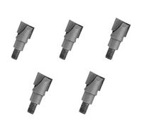 NONDK Kit de Apertura de Cerradura de Puerta, Herramienta para Instalar Cerraduras de Embutir con 5 Cortadores de Acero de Tungsteno para Puertas de Madera.