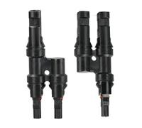 NONDK Kit de Conectores Solares Fotovoltaicos Tipo Y/T de Primera Calidad de 30 A y 1000 V - IP67 Macho/Hembra, Derivación de 3/4/5 Vías para Cables de 2,5-6 Mm² B2