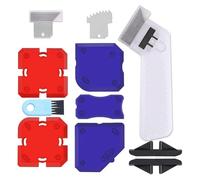 NONDK Kit Profesional de 12 Piezas/Juego de Herramientas de Calafateo con Herramientas para Perfilar Silicona y Remover Sellador