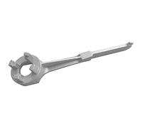 NONDK Llave de Aluminio de Tapones de Tambor para Abrir 10 15 20 30 50 55 Galones Tambores, Adecuada para Tapas de 2 y 3/4 de Pulgada