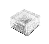 NONDK Luces Solares Impermeables para Exteriores, Lámpara LED de Ladrillo de Hielo, LámPara Escalones de Escalera, LámPara Patio, Césped, Jardín, Decoración, Luz e