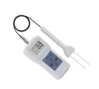 NONDK Medidor de Humedad de Hilo Lana Seda Materiales Textiles Probador de Humedad Pantalla Digital LCD HigróMetro de AlgodóN
