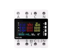 NONDK Medidor de Potencia KWS-306, Versión Independiente, Voltímetro de CA, Protector de Voltaje, Interruptor, Monitor de Voltaje de Corriente.
