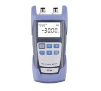 NONDK Medidor de Potencia PON de Fibra Óptica Portátil con Pantalla, Comprobador de Red PON para FTTX//OLT 1310/1490/1550 NM 300 A-