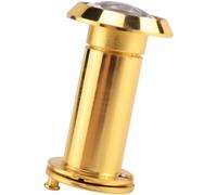 NONDK Mirilla de Seguridad RetráCtil de 200 Grados de 36-58 Mm Mirilla Mirilla Mirilla + Cubierta, Dorada