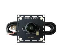 NONDK Módulo de Cámara Industrial USB 1MP 720P 60 Fotogramas 160° Gran Angular Sin Distorsión, No Se Requiere Controlador para Reconocimiento