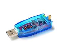 NONDK Módulo de Fuente de Alimentación Elevadora/Reductora USB de 5 V CC A 3,3 V, 9 V, 12 V y 24 V CC-CC, Salida de Convertidor Elevador/Reductor Ajustable, Color Rojo, 1,0 V A 24 V
