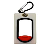 NONDK Organizador de Bridas Cuadradas Portátil de Almacenamiento Fluorescente, Soporte para Bridas, Herramienta de Almacenamiento de Bridas Fluorescente