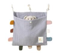NONDK Organizador Lateral para Cama de, Bolsa de Almacenamiento de Algodón para Cama, Bolsa de Almacenamiento, Bolsa Colgante para, Ropa de Juguete para Pañales.C