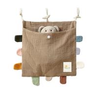 NONDK Organizador Lateral para Cama de, Bolsa de Almacenamiento para Cama de Algodón, Bolsa de Almacenamiento, Bolsa Colgante para Pañales de, Ropa de Juguete.B