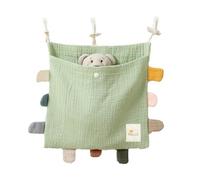 NONDK Organizador Lateral para Cama de, Bolsa de Almacenamiento para Cama de Algodón, Bolsa de Almacenamiento, Bolsa Colgante para, Ropa de Juguete para Pañales, F